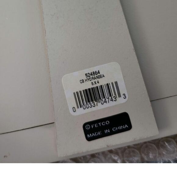 NEW Cheri Blum Gold Hydrangea Photo Frame Floral Garden Fetco - Picture 9 of 9